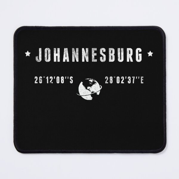 Item preview, Johannesburg South Africa Latitude Longitude Coordinates designed and sold by capricedefille.