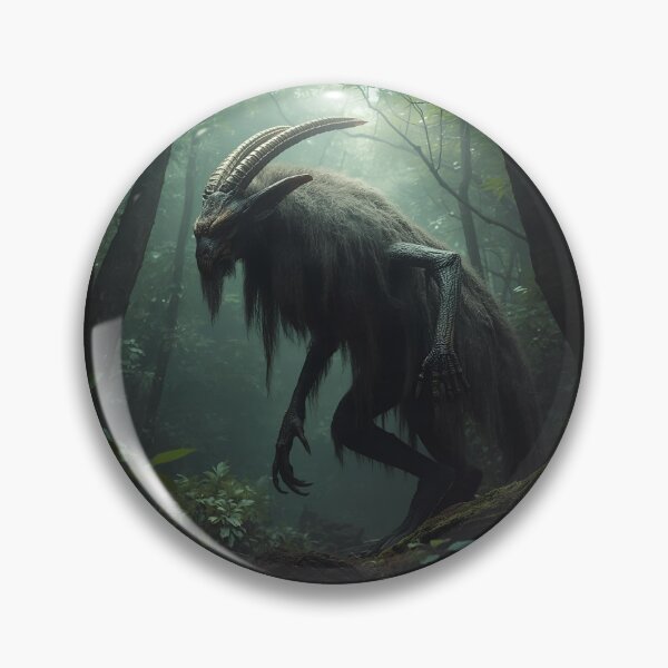 Item preview, Goatman in the Dark Forest designed and sold by SweetRossel.