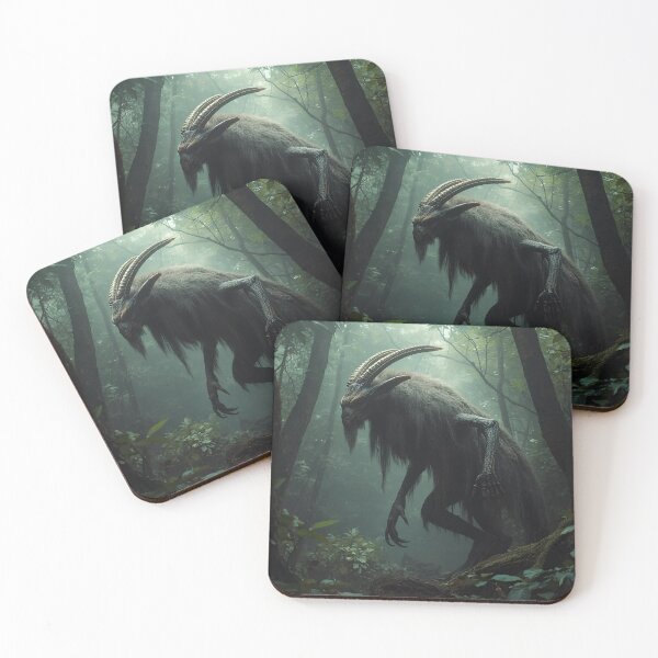 Item preview, Goatman in the Dark Forest designed and sold by SweetRossel.