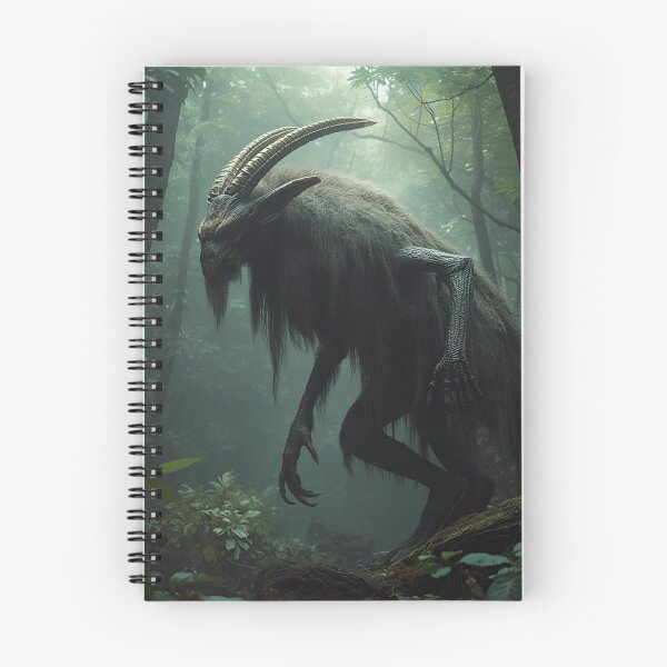 Item preview, Goatman in the Dark Forest designed and sold by SweetRossel.