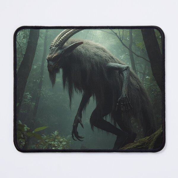 Item preview, Goatman in the Dark Forest designed and sold by SweetRossel.