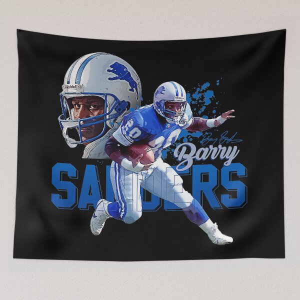 Item preview, Barry Sanders Detroit Lions designed and sold by evillaymay.