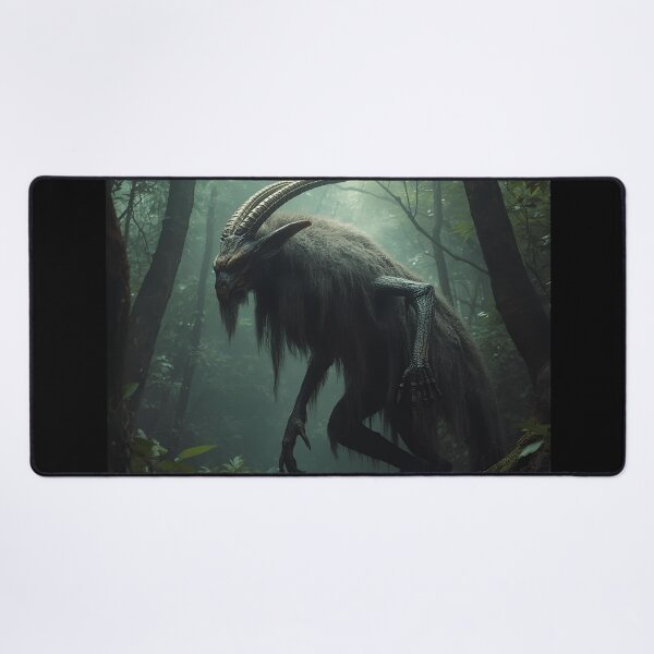 Item preview, Goatman in the Dark Forest designed and sold by SweetRossel.