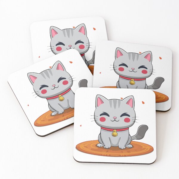 Item preview, Cute smiling Cat logo designed and sold by xeondesign.