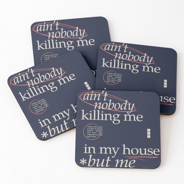 Item preview, Supernatural: ain't nobody killing me in my house but me designed and sold by Heeby Jeebys.