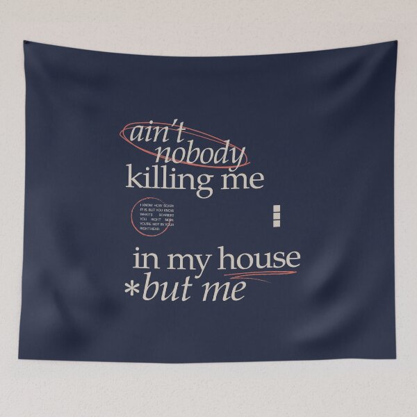 Item preview, Supernatural: ain't nobody killing me in my house but me designed and sold by Heeby Jeebys.