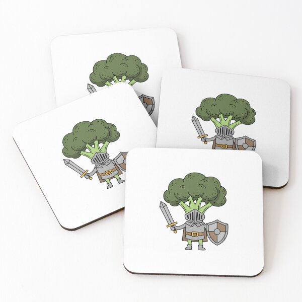 Item preview, Broccoli Knight Defender  designed and sold by Kaitlybarnet.