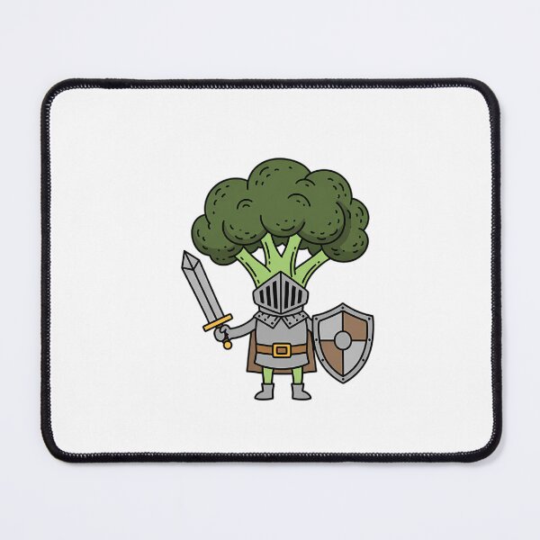 Item preview, Broccoli Knight Defender  designed and sold by Kaitlybarnet.