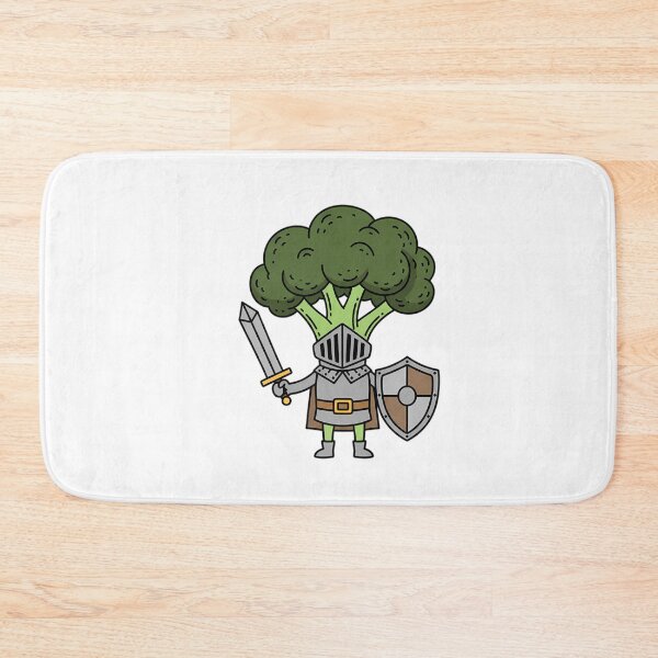 Item preview, Broccoli Knight Defender  designed and sold by Kaitlybarnet.