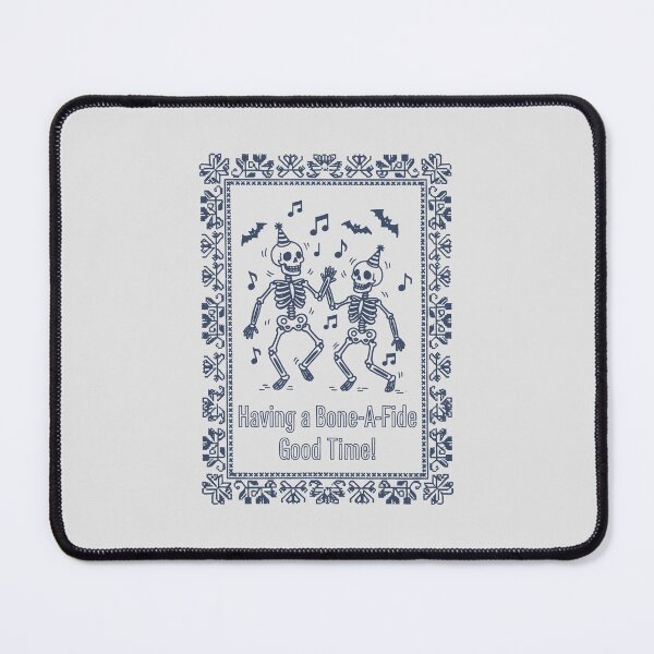 Item preview, Whimsical Skeleton Dance with Bats and Music Notes designed and sold by SplashTastic.