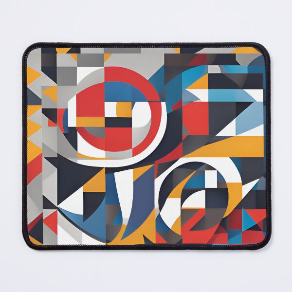 Item preview, Abstract Cubistic Art Piece: Industrial | Abstract Cubism designed and sold by UnhingedBird.