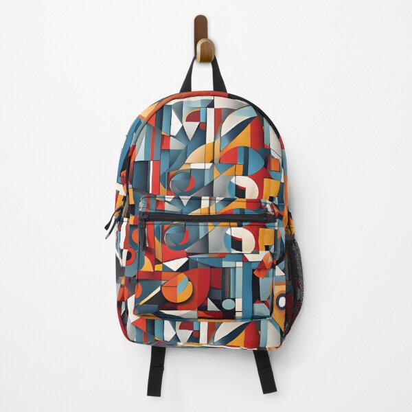 Item preview, Abstract Cubistic Art Piece: City of Future | Abstract Cubism designed and sold by UnhingedBird.