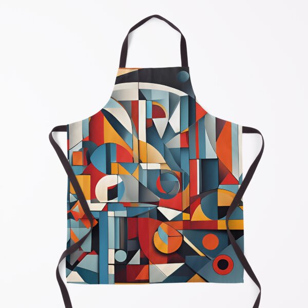 Item preview, Abstract Cubistic Art Piece: City of Future | Abstract Cubism designed and sold by UnhingedBird.