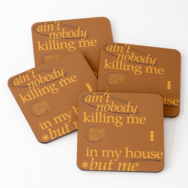 Item preview, Supernatural: ain't nobody killing me in my house but me designed and sold by Heeby Jeebys.