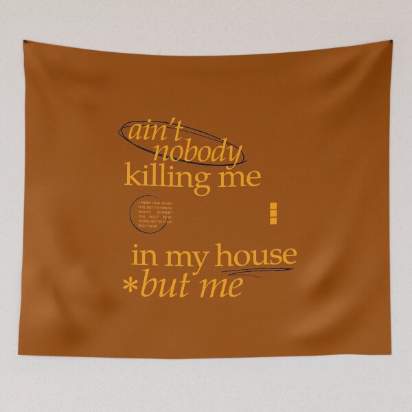 Item preview, Supernatural: ain't nobody killing me in my house but me designed and sold by Heeby Jeebys.