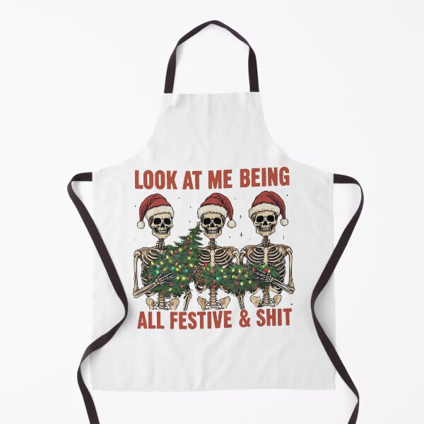 Item preview, Look At Me Being All Festive And Shit T-Shirt | Funny Sarcastic Christmas 2025 Shirt | Adult Holiday Humor Tee | Xmas Party Outfit designed and sold by sweary12.