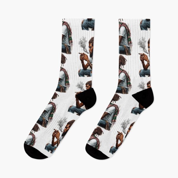 Item preview, Urban Style — Black Man Illustration designed and sold by Lulunza.