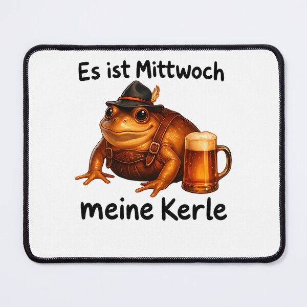 Item preview, Es ist Mittwoch meine Kerle Meme Frog designed and sold by VeronRodriguez.