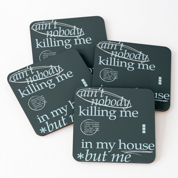 Item preview, Supernatural: ain't nobody killing me in my house but me designed and sold by Heeby Jeebys.