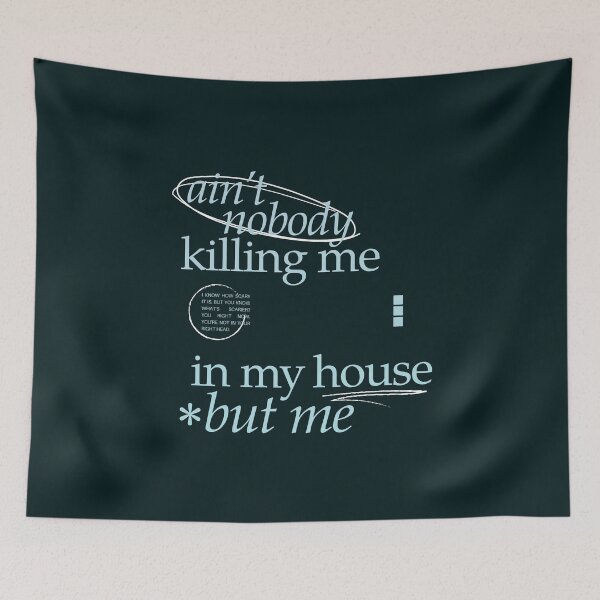 Item preview, Supernatural: ain't nobody killing me in my house but me designed and sold by Heeby Jeebys.