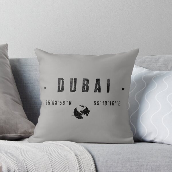 Item preview, Dubai United Arab Emirates Latitude Longitude Coordinates designed and sold by capricedefille.