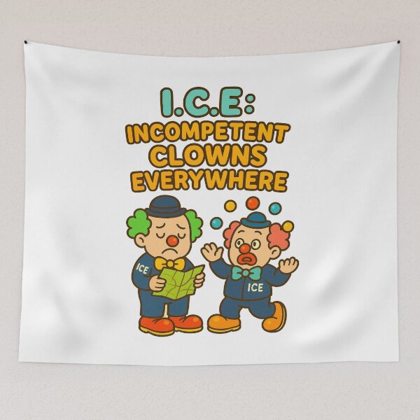 Item preview, I.C.E.: Incompetent Clowns Everywhere - V2 designed and sold by WheelieGdArt.
