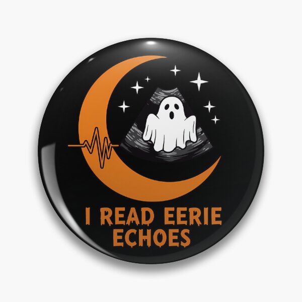 Item preview, I Read Eerie Echoes – Spooky Halloween Sonographer Design (1) designed and sold by InkoraLab.