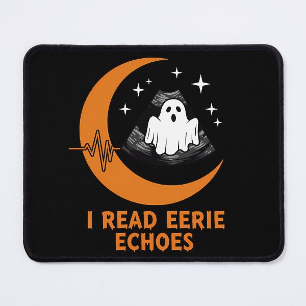 Item preview, I Read Eerie Echoes – Spooky Halloween Sonographer Design (1) designed and sold by InkoraLab.