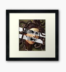 Caravaggio's Medusa & Vivien Leigh in "Psycho" Framed Print