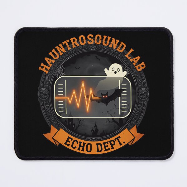 Item preview, Hauntrosound Lab – Spooky Halloween Sonographer Design (2) designed and sold by InkoraLab.