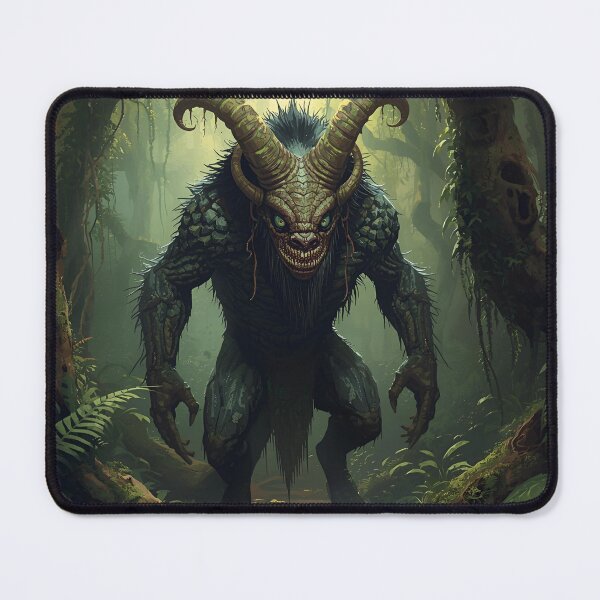Item preview, Dark Forest Goatman designed and sold by SweetRossel.