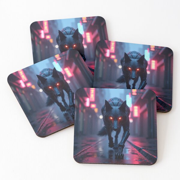 Item preview, Cyber wolf designed and sold by BeyondTheRift.