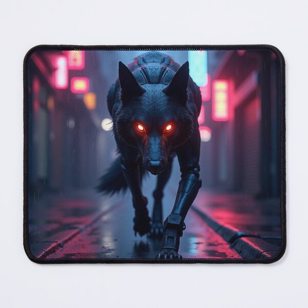 Item preview, Cyber wolf designed and sold by BeyondTheRift.