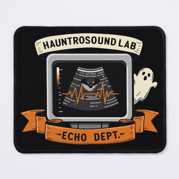 Item preview, Hauntrosound Lab – Spooky Halloween Sonographer Design (1) designed and sold by InkoraLab.