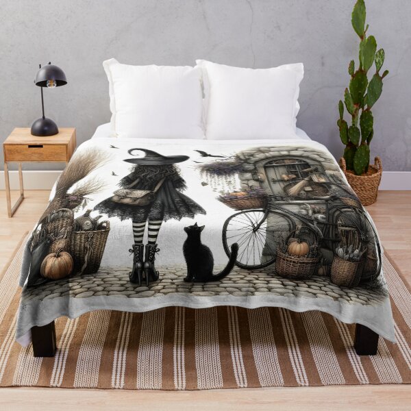 Item preview, "Witchy Enquiries" designed and sold by JacquiTaylorArt.