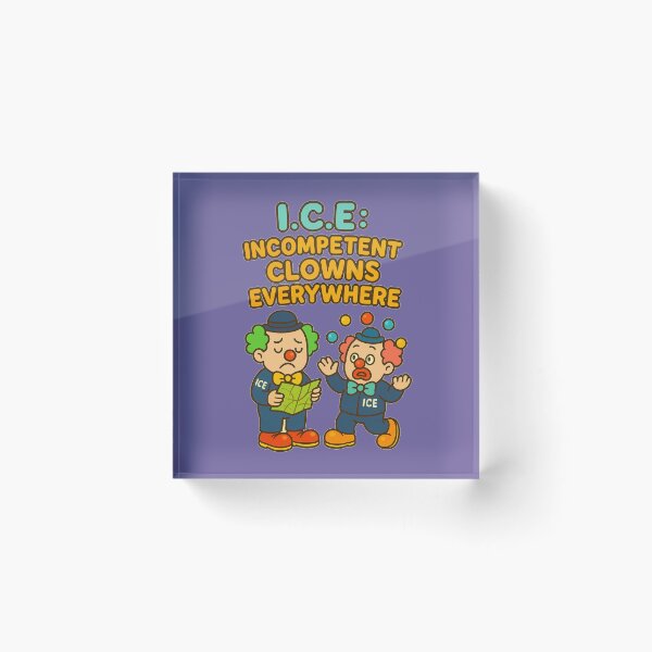 Item preview, I.C.E.: Incompetent Clowns Everywhere - V3 designed and sold by WheelieGdArt.