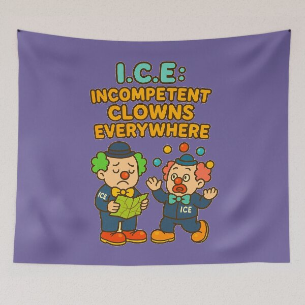 Item preview, I.C.E.: Incompetent Clowns Everywhere - V3 designed and sold by WheelieGdArt.