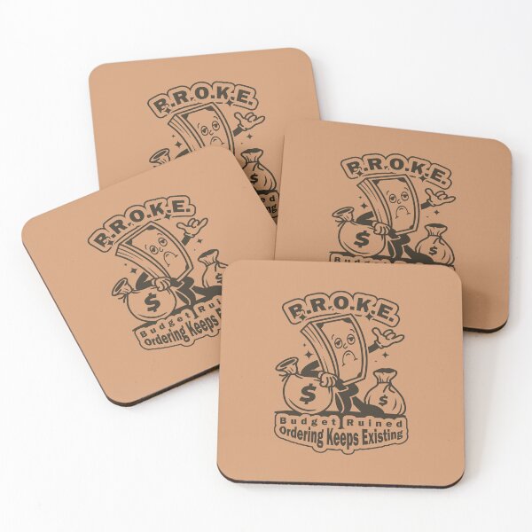 Item preview, B.R.O.K.E. – Budget Ruined, Ordering Keeps Existing designed and sold by Milena R..