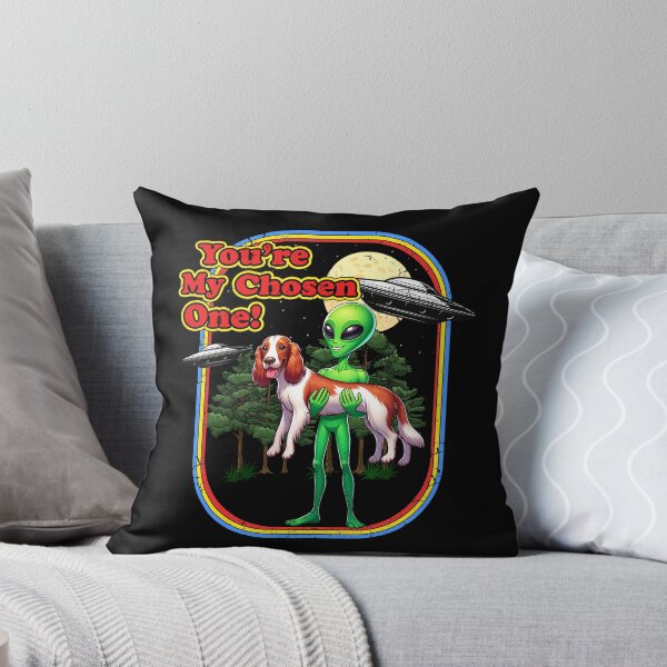 Item preview, Funny Welsh Springer Spaniel Alien Chosen One UFO Mom Dad Kids designed and sold by rafaeltto.