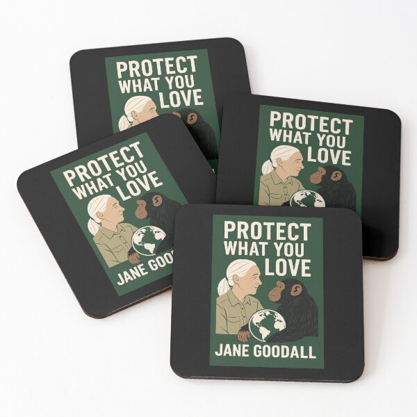 Item preview, ? Protect What You Love – Jane Goodall Inspired Eco Design designed and sold by LoaiArt.