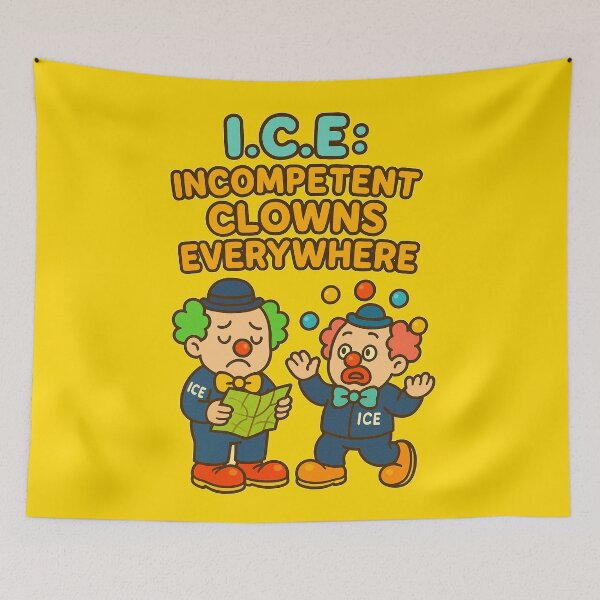 Item preview, I.C.E.: Incompetent Clowns Everywhere - V4 designed and sold by WheelieGdArt.