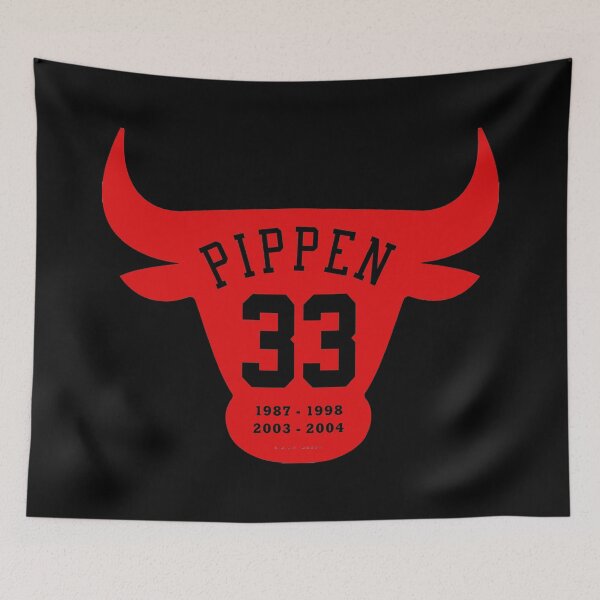 Item preview, Bulls - Pippen 33 Retired Number designed and sold by evillaymay.