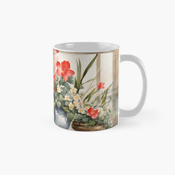 Item preview, Flowers by the Window Watercolor Painting | Flower Art | Watercolor Art | Gift for Art Lover | Gift for Flower Lover designed and sold by UnhingedBird.