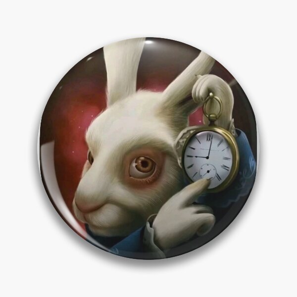 Item preview, Rabbit With A Clock   designed and sold by TooRareForThis.
