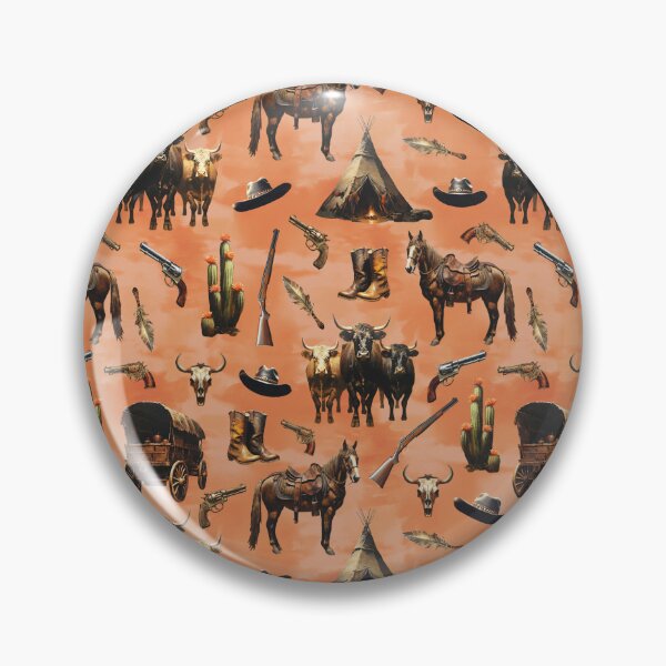 Item preview,  Wild West Cowboy Pattern | Realistic designed and sold by UnhingedBird.