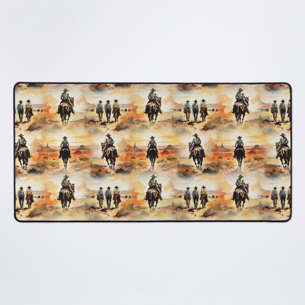 Item preview, Wild West Cowboy Pattern | Retro Aesthetic designed and sold by UnhingedBird.
