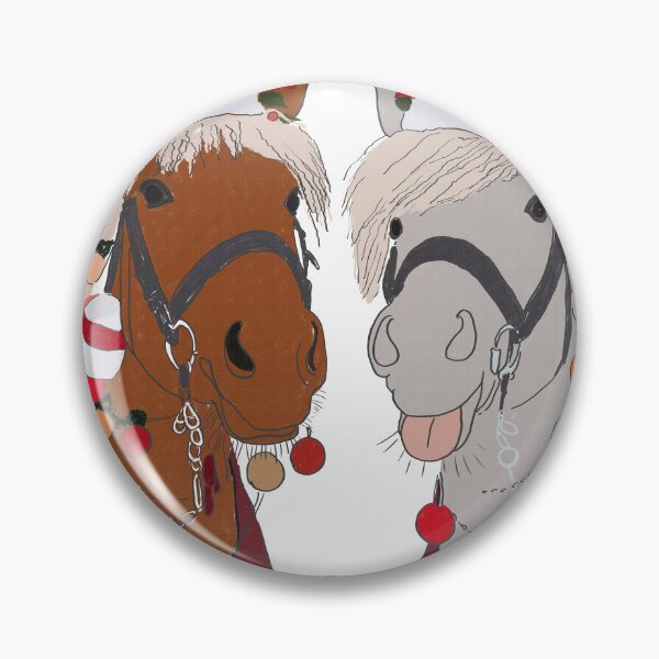 Item preview, Cozy Christmas Horses designed and sold by SugarCore.
