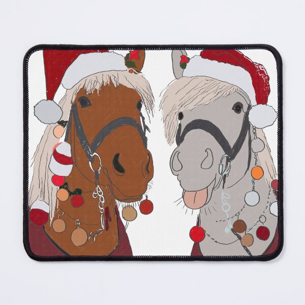 Item preview, Cozy Christmas Horses designed and sold by SugarCore.