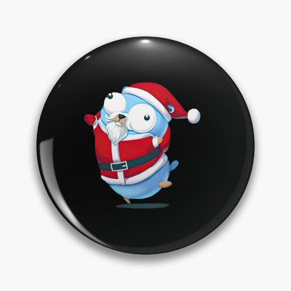 Item preview, Golang Gopher Mouse Go Christmas designed and sold by MarlinConroy.