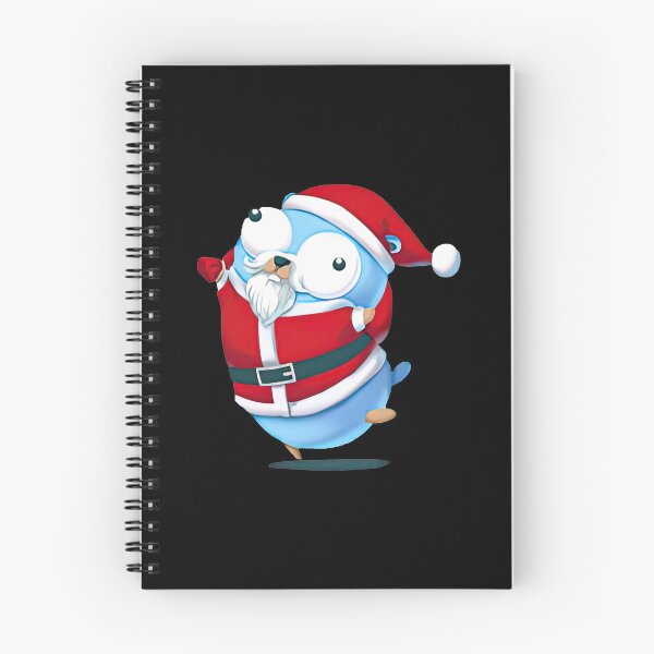 Item preview, Golang Gopher Mouse Go Christmas designed and sold by MarlinConroy.